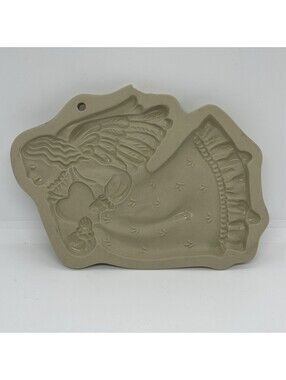 Brown Bag Cookie Art Hill Design 1987 Vintage Cookie Press Angel